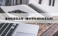 重庆旺成怎么样（重庆市旺成科技怎么样）