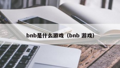 bnb是什么游戏（bnb 游戏）